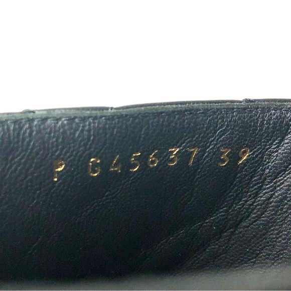 NIB Chanel 2024 Quilted Lambskin CC Logo Black Platform Wedge Sandals 39 - Picture 11 of 13